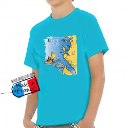 T shirt Carte Atlantique